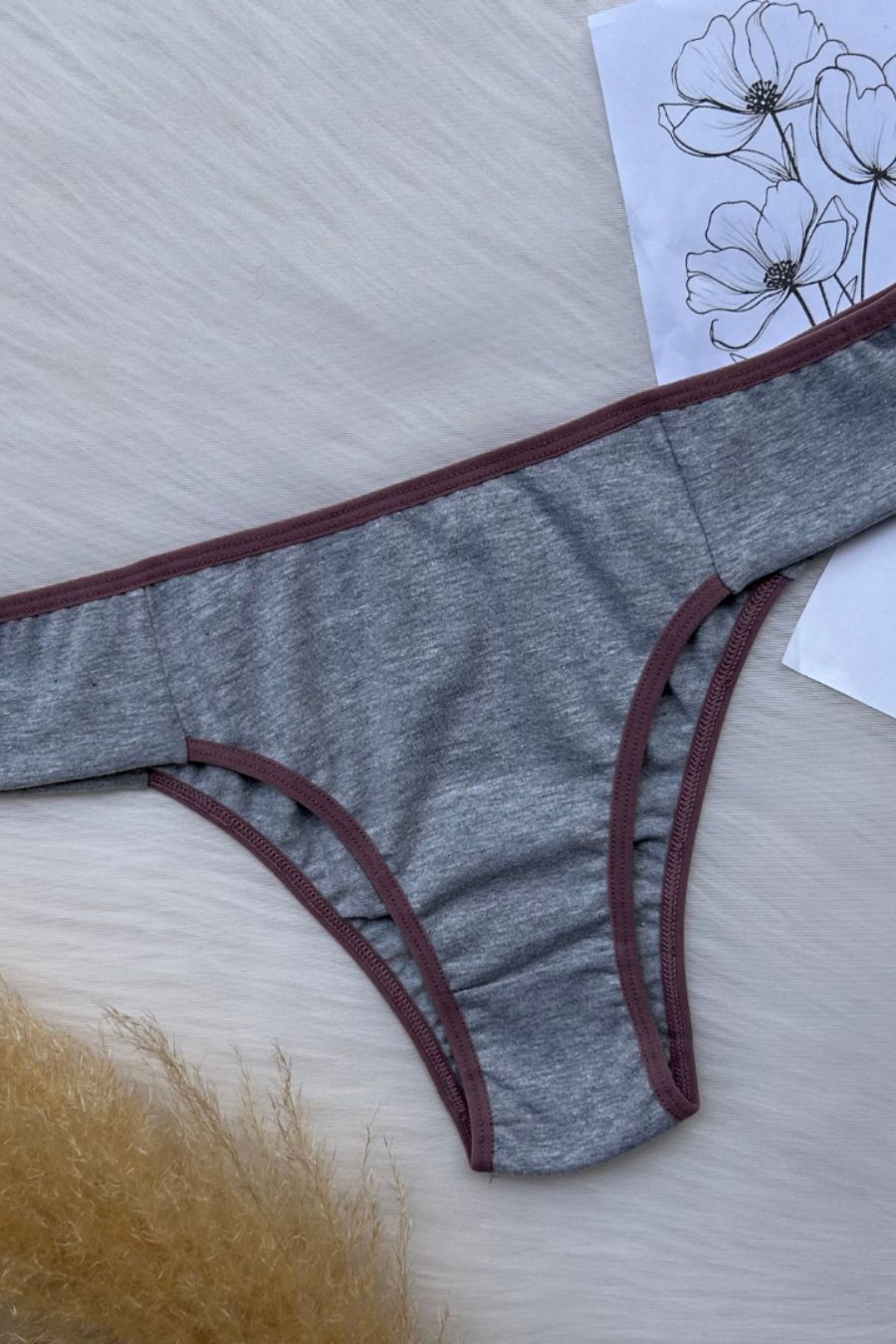 Rose Silhouette Brief